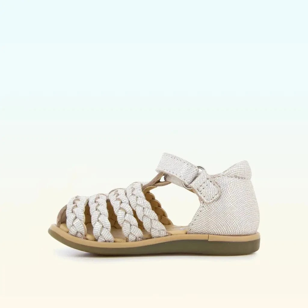 Sandales / Nu Pieds 27 SHOO POM TITY WOWO Argent sugar Sandales Nu Pieds 3663890189896