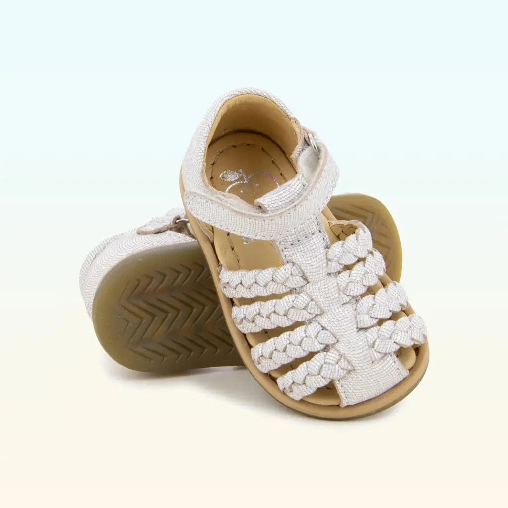 Sandales / Nu Pieds 27 SHOO POM TITY WOWO Argent sugar Sandales Nu Pieds 3663890189896