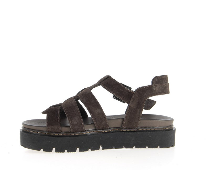 COCO ET ABRICOT MALPAS TDM Chocolat Sandales  Nu Pieds