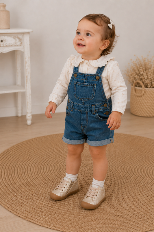 POM D'API YAKA WALK Laminato  graine nude Bottillons Premiers Pas