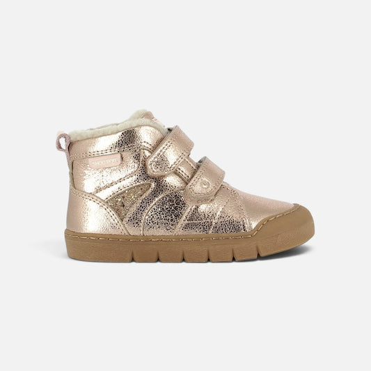 SHOO POM YOYO EASY FUR Platine Off White bottillons