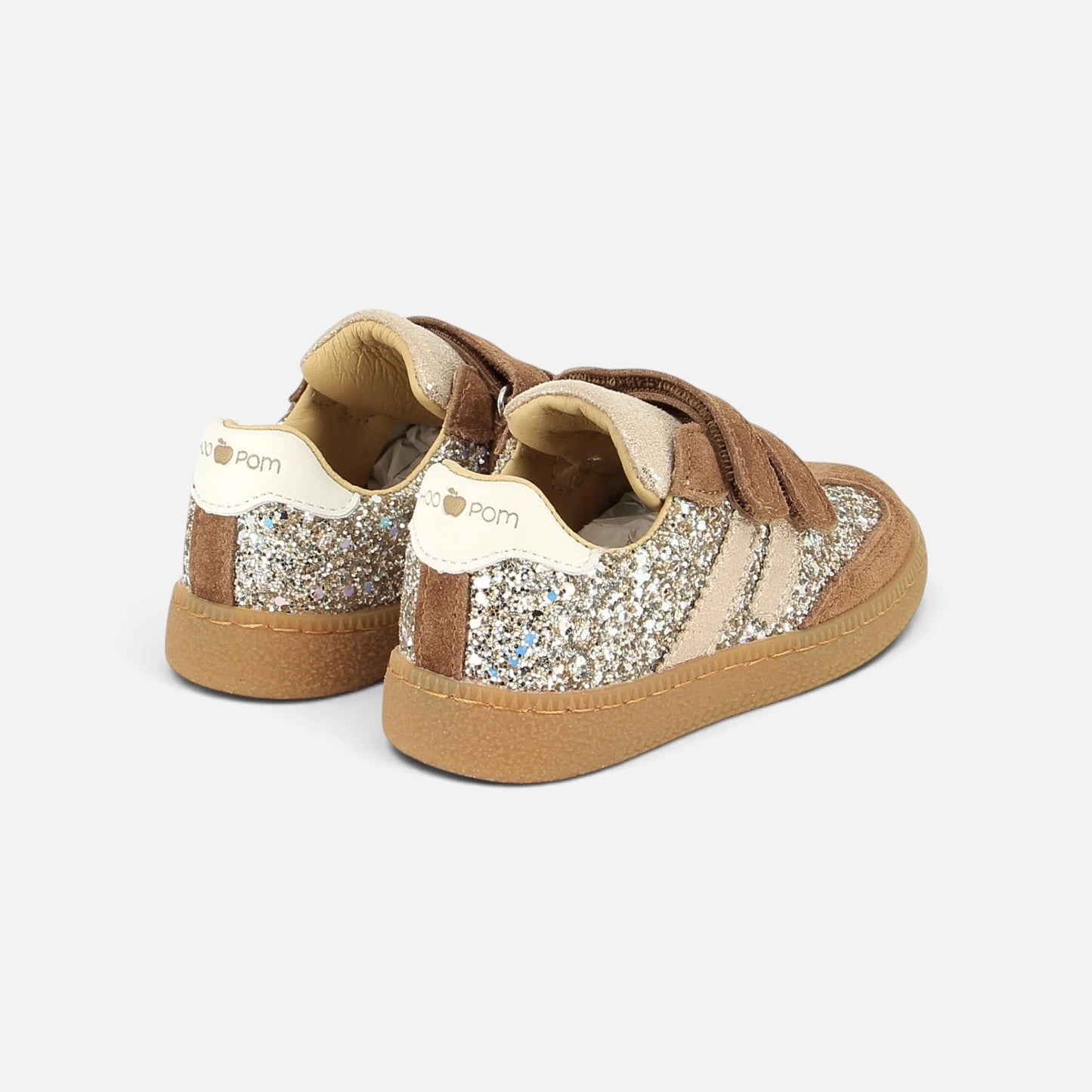 SHOO POM YUZU LO SCRATCH Brown Platine Chaussures basses/baskets/sneakers