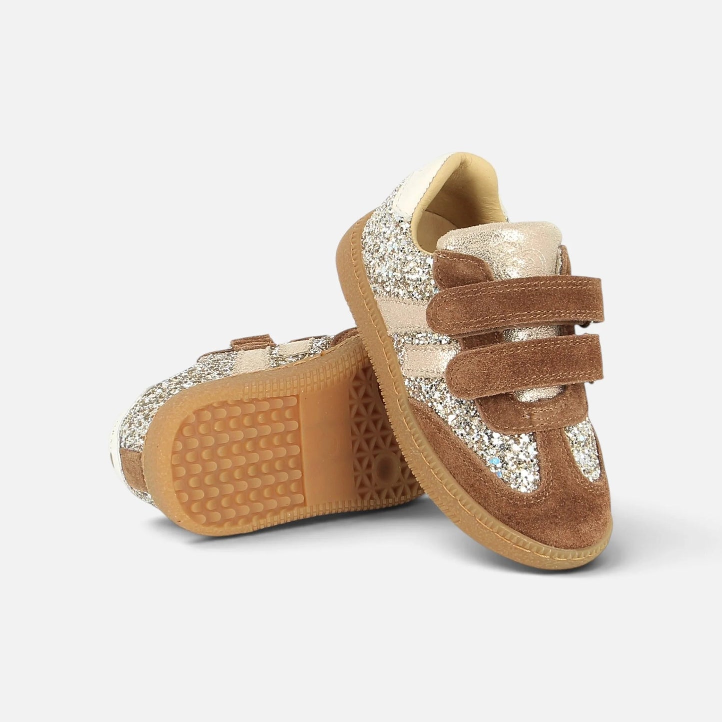 SHOO POM YUZU LO SCRATCH Brown Platine Chaussures basses/baskets/sneakers