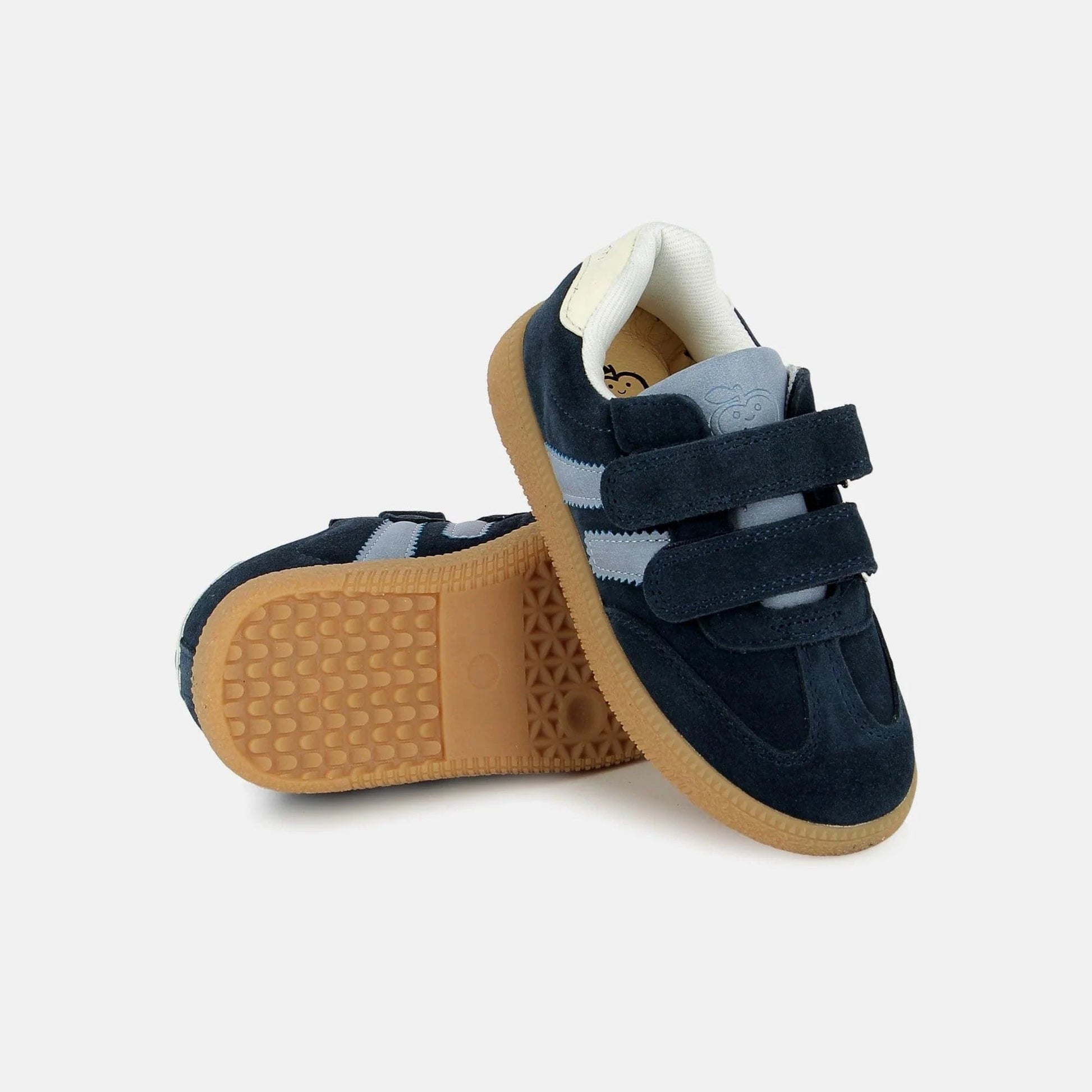 Chaussures Basses/Baskets/Sneakers SHOO POM YUZU LO SCRATCH Navy Baskets