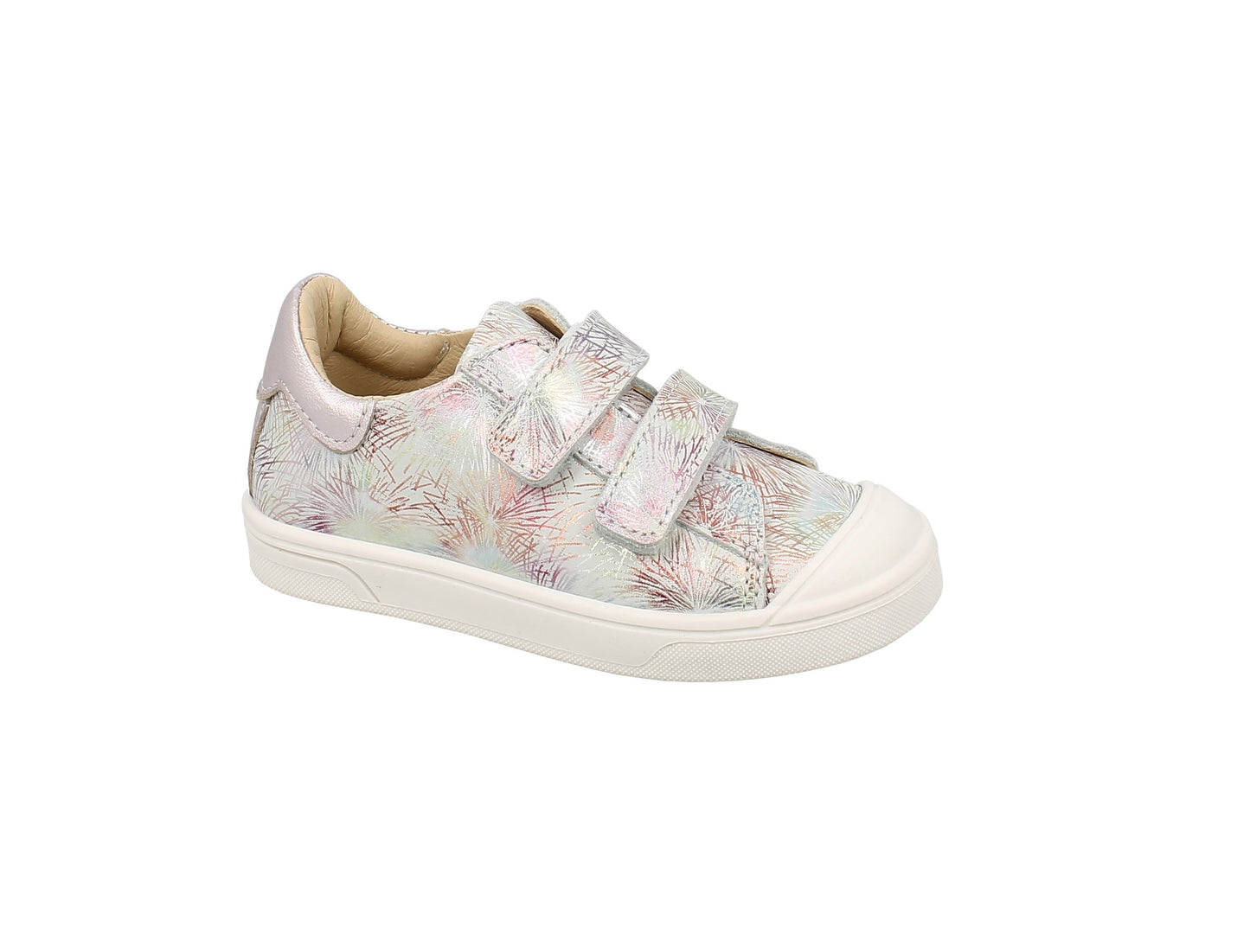BELLAMY IRO Blanc Floral Chaussures Basses/Baskets/Sneakers