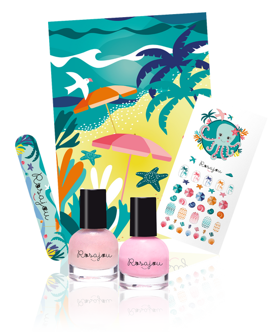 ROSAJOU New Kit Jolis Ongles Flamingo x Ballerine parfait pour l'été