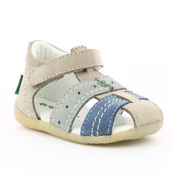 Sandales Kickers BigBazar Gris Bleu – Pas des Anges