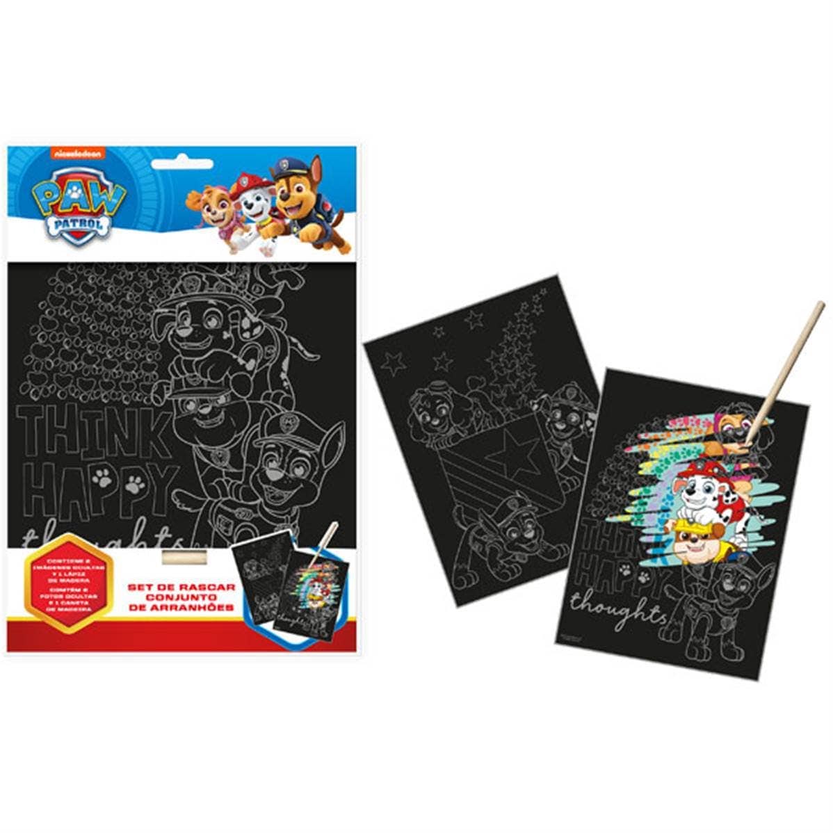 accessoires Cahier À Gratter Pat Patrouille PW19756