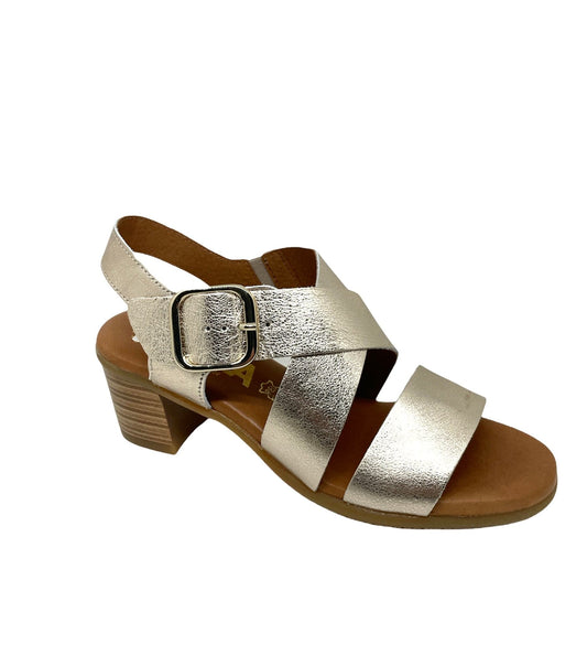 Sandales / Nu Pieds adulte KAOLA 1279 Platine Nu pied sandales Talon