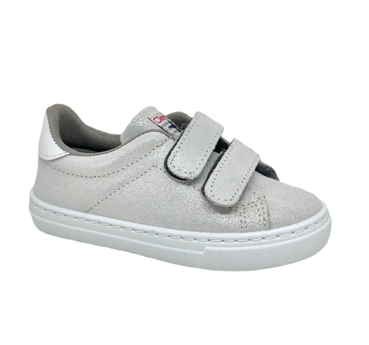 Chaussures Basses/Baskets/Sneakers CIENTA TENNIS 80067 argent Sneakers Baskets