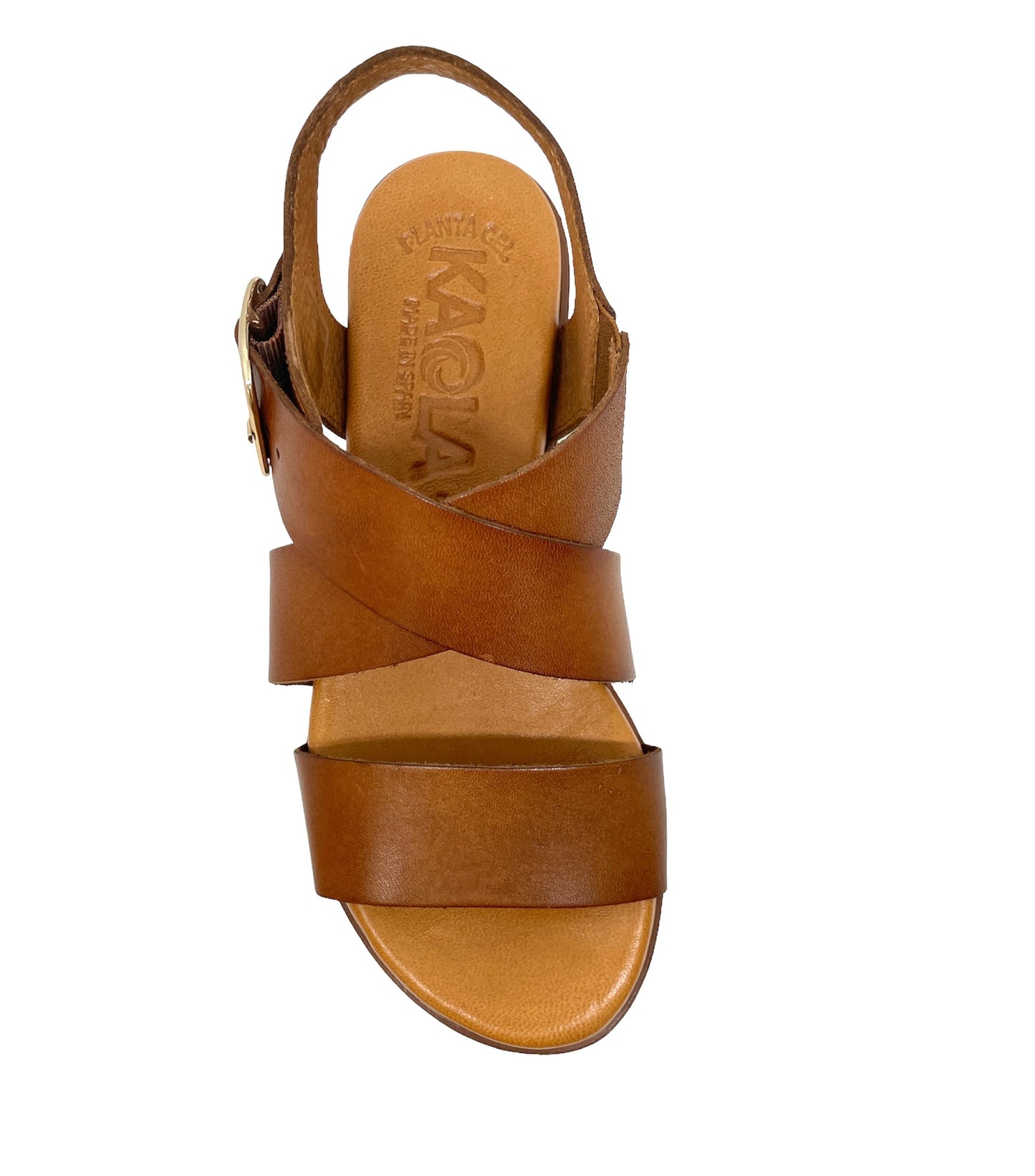 KAOLA 1423 Marron Nu pied sandales