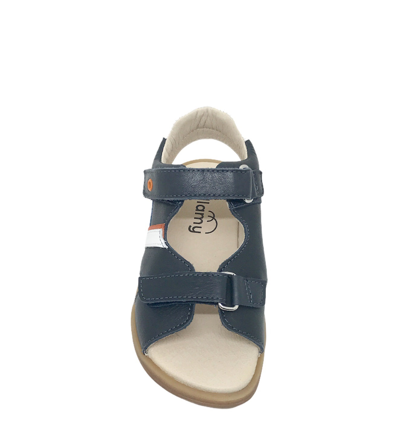 BELLAMY FAZ Marine Sandales Nu Pieds bleu