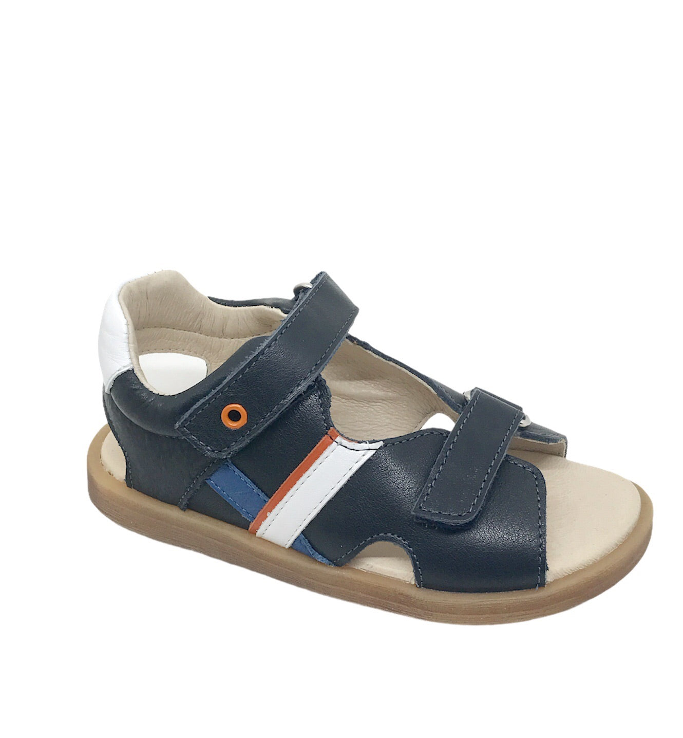 BELLAMY FAZ Marine Sandales Nu Pieds bleu