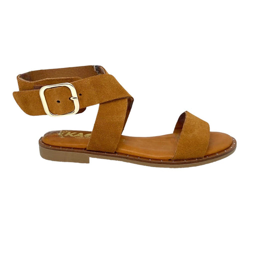 Sandales / Nu Pieds adulte KAOLA 793 Camel Nu pied sandales