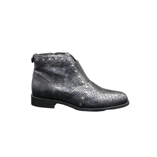 boots/bottines adulte MAROLI 7553 Noir Argent Bottines