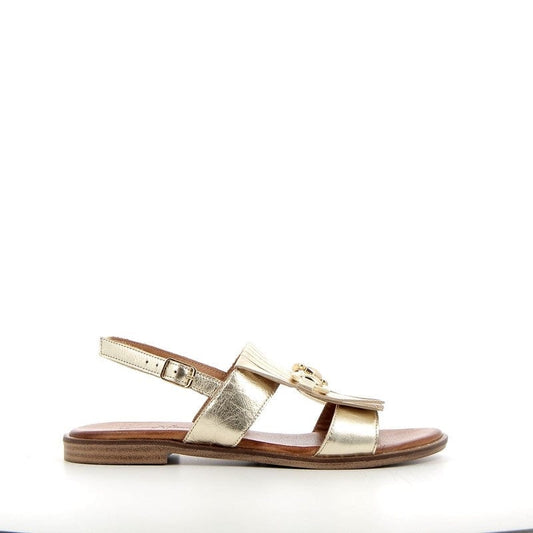 Sandales / Nu Pieds adulte COCO ET ABRICOT MIGNALOUX platine Sandales Nu Pieds